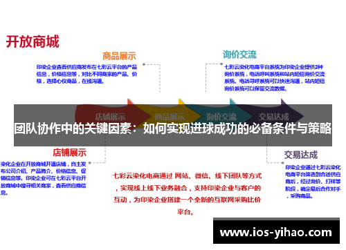 团队协作中的关键因素：如何实现进球成功的必备条件与策略